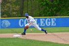 Baseball vs CGA  Wheaton College Baseball vs Coast Guard Academy during game one of the NEWMAC semi-finals playoffs. - (Photo by Keith Nordstrom) : Wheaton, baseball, NEWMAC
